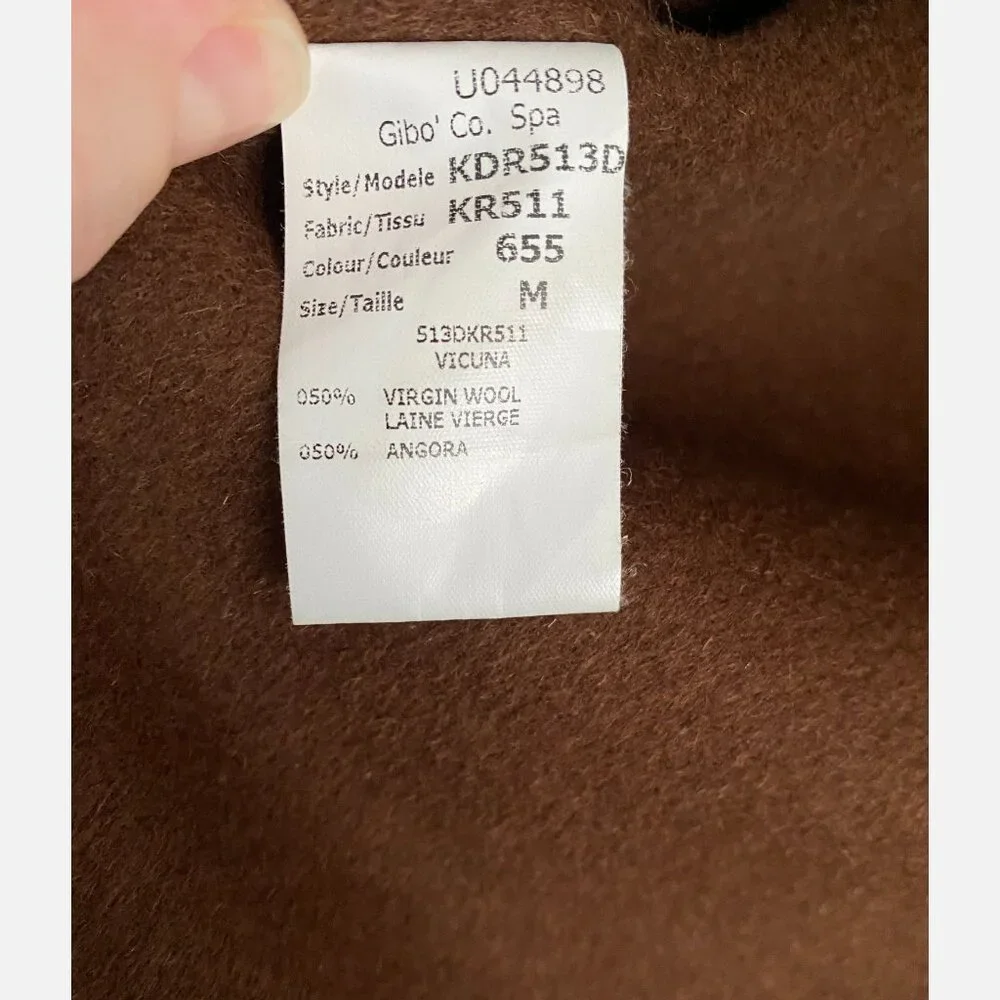 Michael Kors Doubleface Cape in Brown, size Medium - Picture 5 of 7